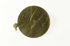 14K Yellow Gold Retro Pearl Ruby Sapphire Piano Charm/Pendant