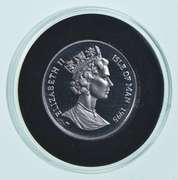 1995 Isle Of Man 1 Crown - World Coin 1/4 Oz Platinum