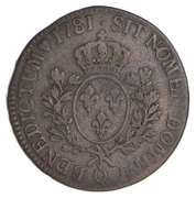 1781 France 1 Ecu - Circulated