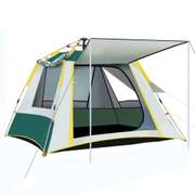 2-3 People Fully Automatic Set Up Tent With 3 Windows