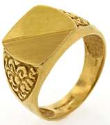 Men's 14kt Signet Ring