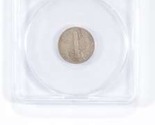 VF35 1942/1 Mercury Silver Dime - Graded ANACS