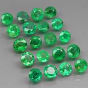 Stunning 6.38ct real Colombian Emerald set