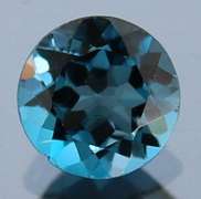 London blue! 1.47ct open color Topaz solitaire