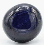 1 NATURAL BLUE STAR SAPPHIRE ROUND CABOCHON