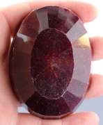 Impressive 1181ct rich violet red Ruby