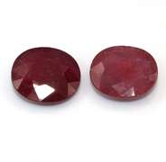 +30ctw Ruby Pair