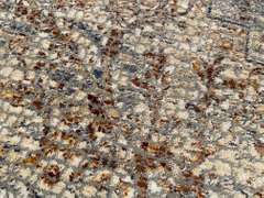 STUNNING ENGINEERED VINTAGE PERSIAN RUG 6x8