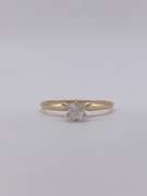 14kt Gold Diamond Engagement Ring