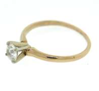 Elegant Old European Cut Diamond Solatire Ring