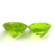 Fantastic 3.20ct matched Peridot set