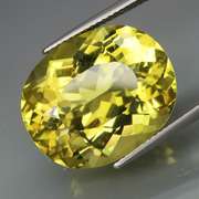Brilliant! 19.60ct top lemon yellow unheated Citrine