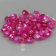 3.55 carats of rich pink pure Rubies from Madagascar