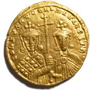 Byzantine Gold Constantine VII and Romanos II 913-959 AD