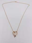 14kt Yellow Gold Diamond Pendant Necklace