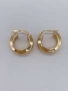 14kt Solid Yellow Gold Hoop Earrings