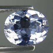 Very rare 1.36ct platinum blue Brazilian Beryl