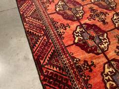 STUNNING VINTAGE PERSIAN  RUG 4'.8"X8'.9"