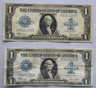 2 1923 $ 1 Silver Certificates
