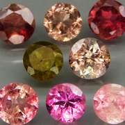 Fancy color! Untreated! 2.65ct vibrant Tourmaline set