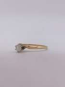 14kt Gold Diamond Engagement Ring