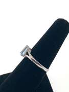 Beautiful Blue Topaz Ring in Sterling Silver
