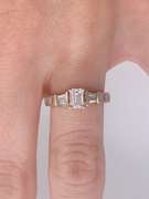 14kt Gold Diamond Engagement Ring