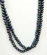 Beautiful 62 Inch Freshwater Peacock Pearl Necklace