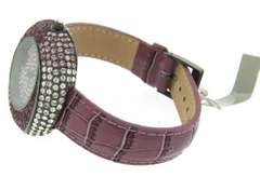 Adrienne Limited Edition Purple Swarovski Crystal Watch