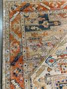 MAGNIFICENT VINTAGE REPRODUCTION RUG 6x8