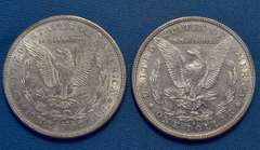 Better Date XF/AU Morgans, 1883-S & 1888-S