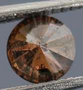 Glittering .21ct untreated rich chocolate Diamond