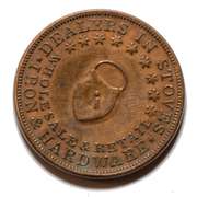 Foster & Parry Michigan 1850 s Token