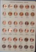 Lincoln Memorial Cents Red Uncirculated Complete Set 1959 - 2013.