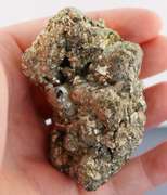 Large multi-crystal 1,290.5ct naturally entwined Pyrite