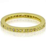 AWESOME 0.50 CT 14K YELLOW STERLING SILVER VICTORIAN