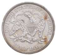 1875 Seated Liberty Half Dollar