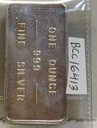One Ounce Silver Bar - Silver Towne