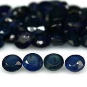 Heated! 13.76ct Royal blue Sapphire set from Madagascar