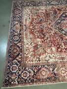 STUNNING ENGINEERED VINTAGE RUG 6x8