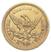 1841-C $2.50 Liberty Head Gold Quarter Eagle