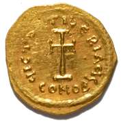 Byzantine Empire Tiberius II, Constantine 578-582 AD  Gold Tremissis