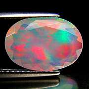 Snow white! FULL FLORAL 2.43ct Welo Opal