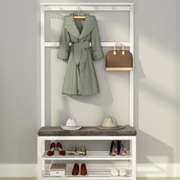 60cm Coat Rack Multifunctional Storage Bench