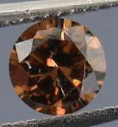 Glittering .21ct untreated rich chocolate Diamond