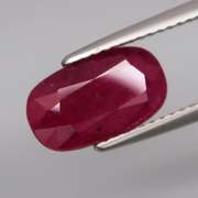 Elegant 3.08ct blood red unheated Winza Ruby