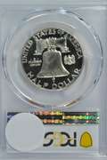 Super Gem PRF 1956 Ty 2 Franklin Half Dollar. PCGS MS66