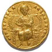 Byzantine Empire Constantine VII & Romanos II, 913-945 AD Gold Solidus of Constantinople