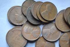 13 Circulated Lincoln Cent Rolls 1910 P 1916 P -1919 P  1926-1929 P 1935-1938 P