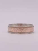 14kt Gold Hand Hammered Wedding Band